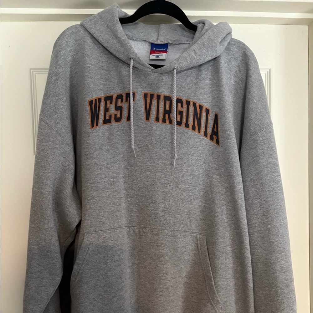 West Virginia Mountaineers Champion Authentic Heather Gray Sweatshirt XXL